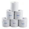 [1 Case, 48 Rolls] Karat 2-Ply Standard Toilet Paper Rolls | 500 Sheets Per Roll, Virgin Wood Pulp, Individually Wrapped