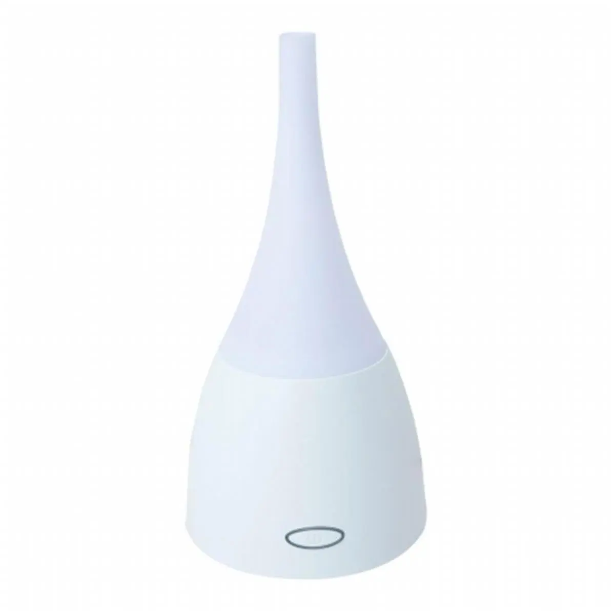 Sunpentown Ceramic Ultrasonic Aroma Diffuser & Humidifier - 100 ml, 0.5 lbs, 4.4 Diam x 8.75 H in, 12 W, DC 24 V, 100-240 V/50-60 Hz, 3-4 Hrs Runtime, Essential Oil Compatible, Automatic Function, Light Included, Universal Adapter Equipped, 4.4 Diameter X