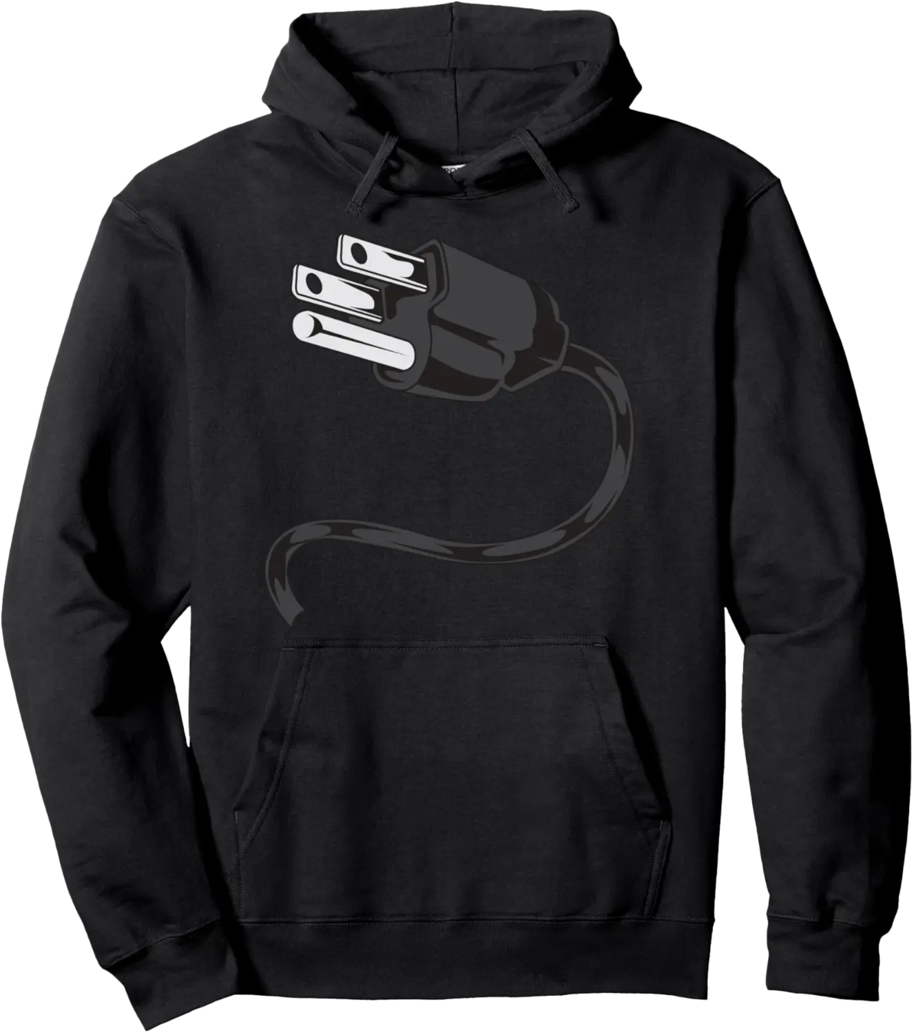 Electrical OUTLET PLUG And Socket Couples Costume Halloween Pullover Hoodie - Diegoort Shop 70B08LPTR5TW