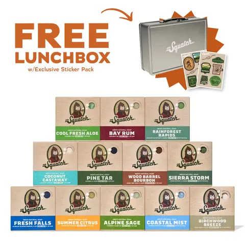 Dr. Squatch Natural Soap TikTok Favorites (w/ FREE Gift!) | Mens Gifts | Gifts for Him