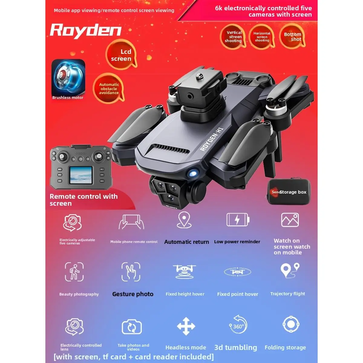 Recommended Large Remote Control with Screen 6K Fi