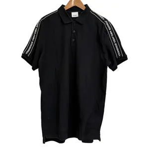 Pre-owned BURBERRY Cotton Small Leather Goods Pique Short Sleeve Polo Shirt