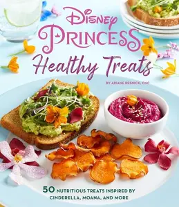 Disney Princess: Healthy Treats Cookbook (Kids Cookbook, Gifts for Disney Fans) -- Ariane Resnick - Hardcover
