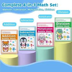 Addition & Subtraction Fluency Workbook (English) | 0-100 Math Facts | No Fingers Counting | Daily Practice Pages |