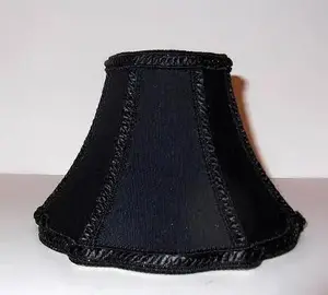 32263 - French Scallop Black Silk