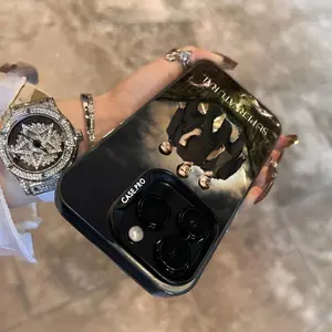 Supernatural Phone Case for iphone 17 16 15 14 Pro Max Xr X Air Plus black silver hard shell Cover