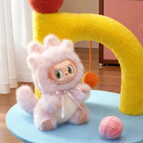 POP MART The Monsters Labubu Cat Mode On Series Plush Blind Box
