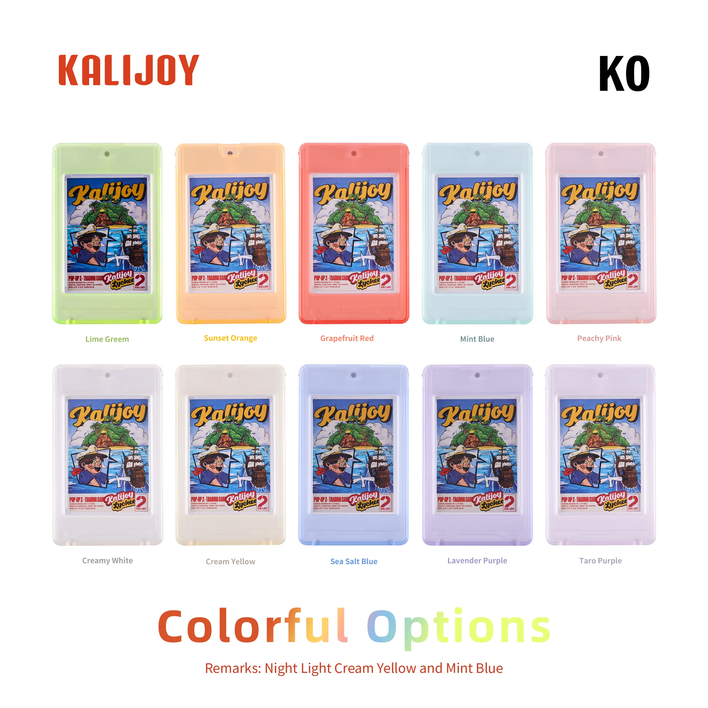 KALIJOY K0 Wearable Plug-In Display Card Holder, Compatible with Standard TCG Slabs, Fits All 35PT Trading Cards