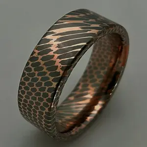 superconductor ring, 8mm width, flat profile