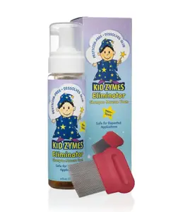 Kid Zymes Shampoo Mousse | The Ultimate Natural Lice Solution, Gentle, Chemical-Free, Safe for Daily Use, Lice Treatment & Sticky Situation Remedies