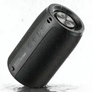 Portable Speaker ZEALOT for Travel, 10W & IPX5 Waterproof, Hi-Fi Bass & Clear Sound, TF/USB/AUX Modes, Long Playtime, Great Bluetooth-compatible Speaker for Hiking Office Presents.