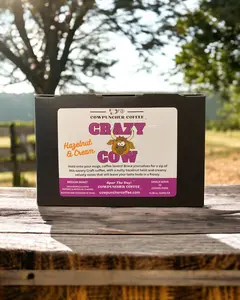 12 Count K-Kups  CRAZY COW Hazelnut & Cream Medium Roast