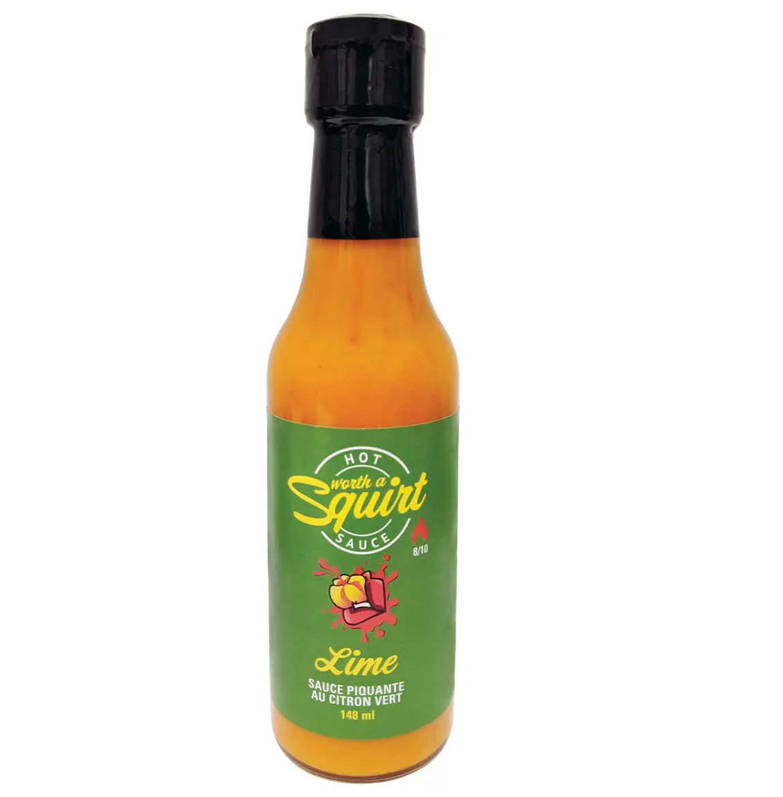 Worth A Squirt Lime Hot Sauce - Tangy and Spicy Sauce