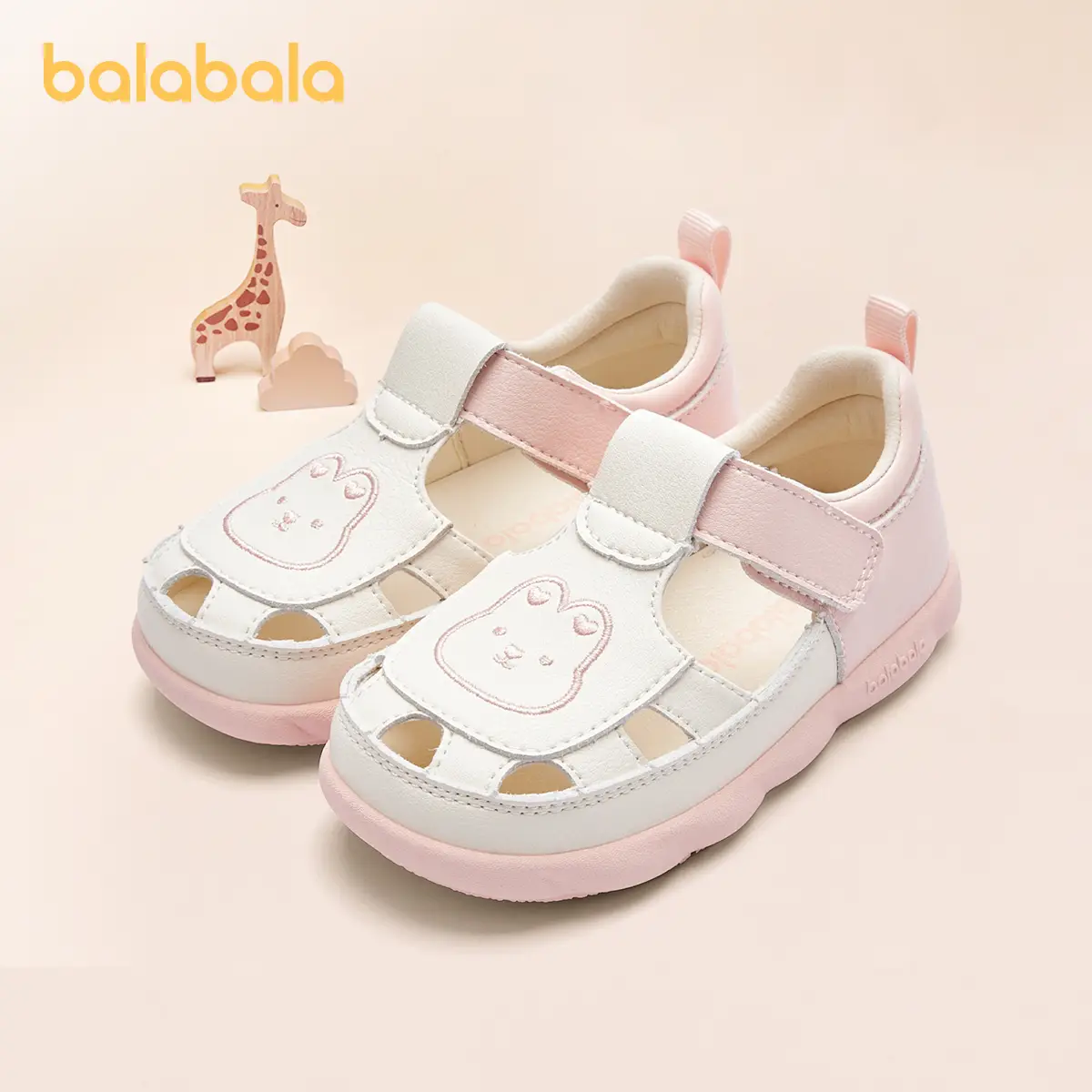Balabala children's shoes baby toddler shoes children's sandals baby shoes boys girls 2025 summer new