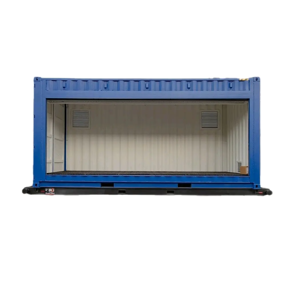 Mobile Shipping Container Gym Ready
