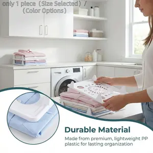 8th Gen Lazy Folding Clothes Board, Effortless T-Shirt and Shirt Folder, Home Closet Organizer, Space-Saving Design