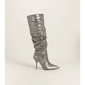 Steal The Flash Rhinestone Boots