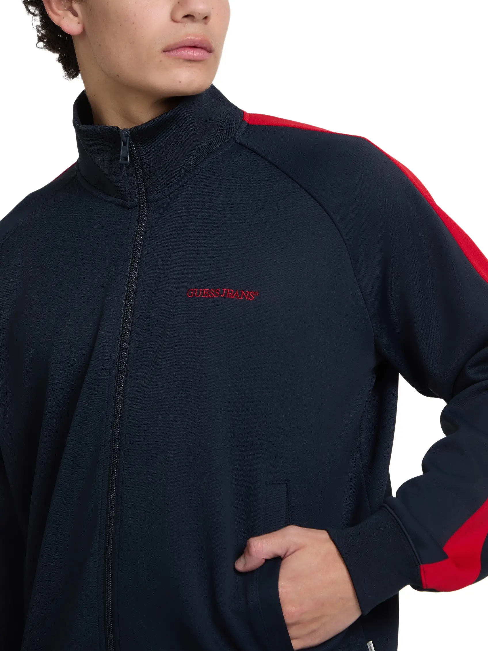 GUESS Jeans Male Tricot Track Jacket