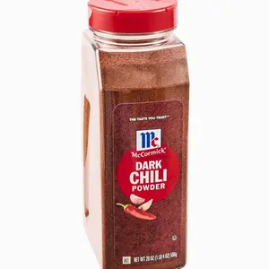 Dark Chili Powder, 7.5 Oz - Chili Pepper, Spices, Salt, Silicon Dioxide