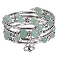 Green Beads Bracelet