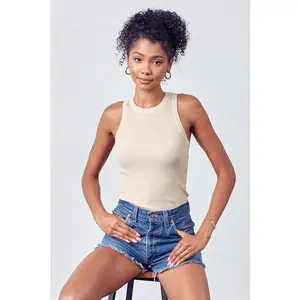 Round Neck Knit Tank