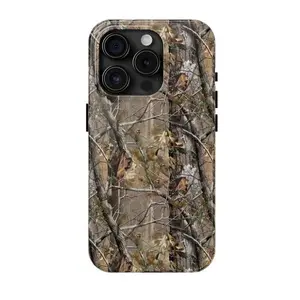 Realtree Camouflage Couple Smartphone Cases - TPU, Waterproof, Shockproof Protective Shell for iPhone 8-17 Series, Cellphone Devices Accessory, Holiday Gift
