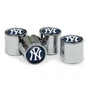 Wincraft  New York Yankees Valve Stem Caps - Set of 4
