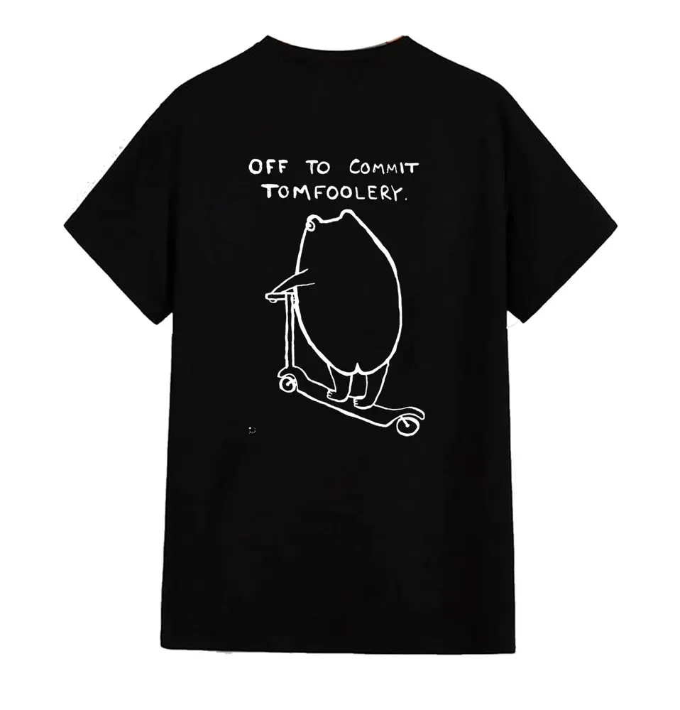 Off To Commit Tomfoolery T-Shirt | Hilarious Frogs | Funny Joke Gifts | Woman Man Unisex
