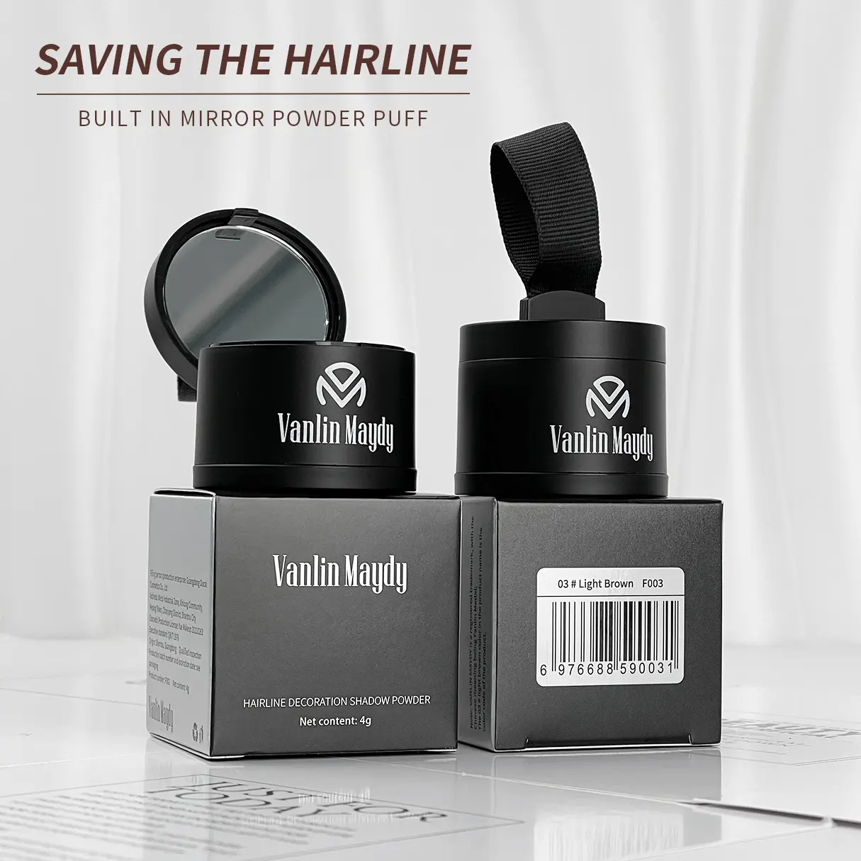 Hairline Powder Gray Hair Coverage Root Touch Up Waterproof Sweatproof Natural Finish Viral Beauty Essential for Women Daily Makeup Party Look Gift Idea SummerWins Restock DealsForYouDays DFYD