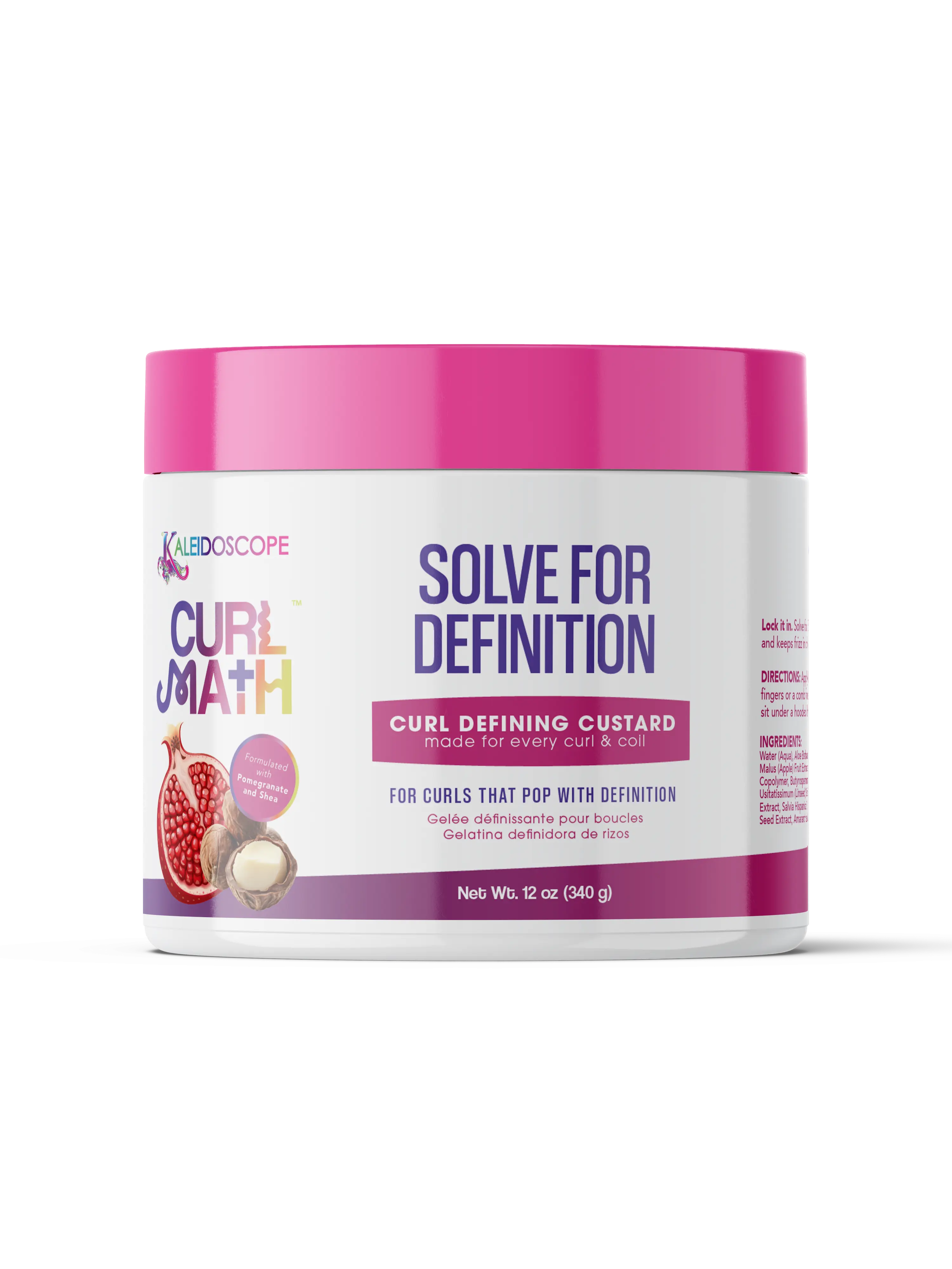Curl Math Solve for Definition - Curl Defining Custard 12oz