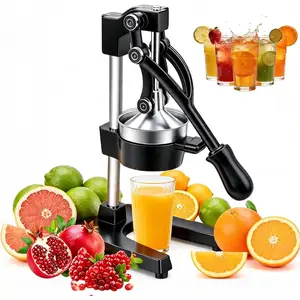 Manual Citrus Juicer, Easy to Operate and Clean, Manual Hand Press Juicer, Suitable for Home Kitchens or Commercial Use