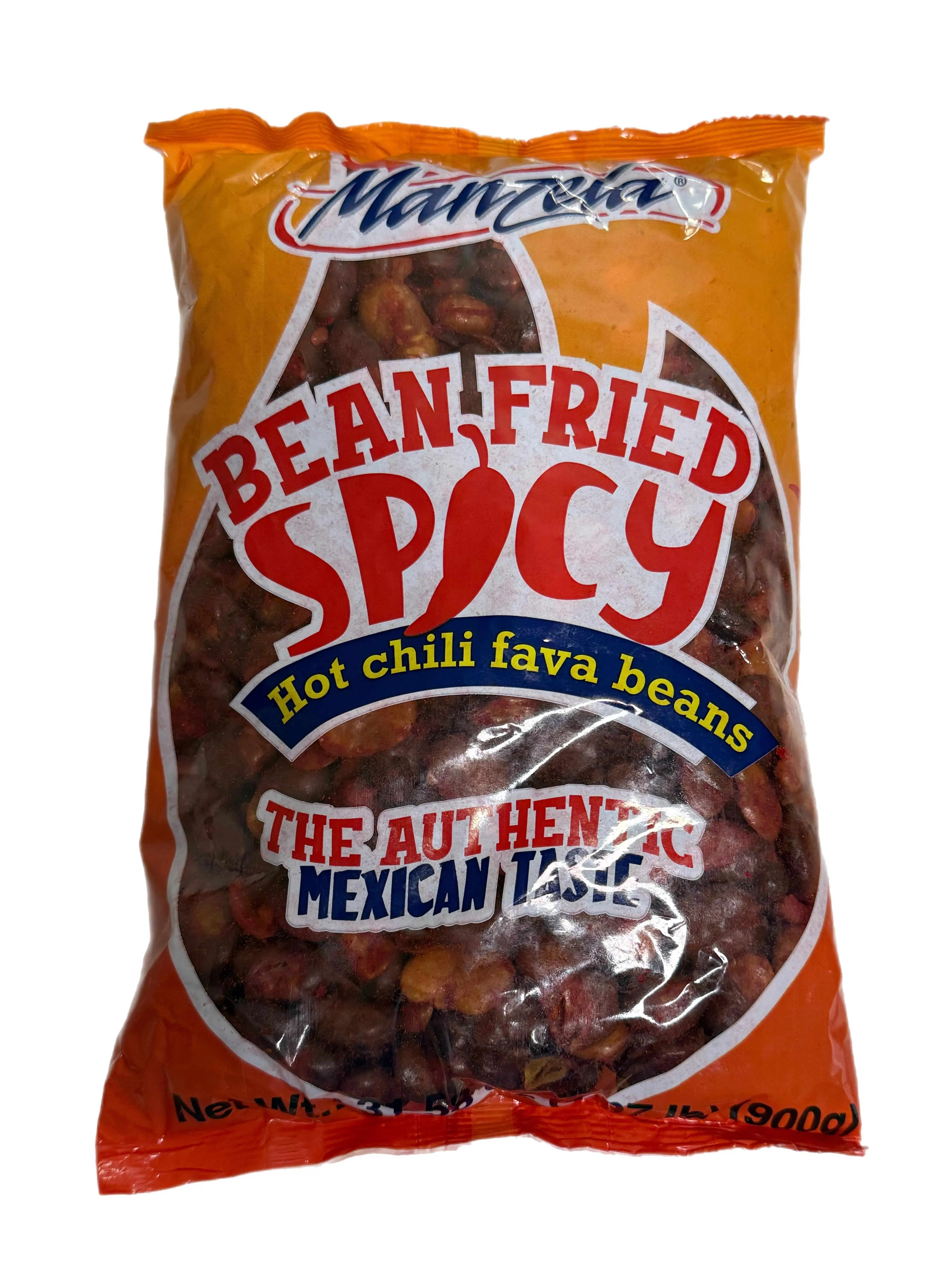 Manzela Hot Chili Fava Beans (Bean Fried Spicy) – 31.58 oz (900 g)