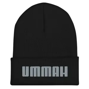 CAP Cuffed Beanie - UMMAH - Silver
