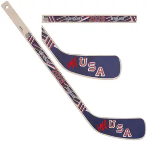 Vincent Trocheck Team USA Autographed 2026 Olympic Mini Wood Stick - Fanatics Authentic Certified