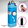 FLKR LYTR® Towlie Fidget Spinner Lighter Case - Durable PP Plastic Bic® Protect Cover (2.35×1.04×0.63in), Spin-to-Relax Friend Gift Accessory for Fidget Enthusiasts, Home Supplies Lighter Accessories for Adults