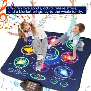 2026 New Model - Educational Multi-functional Music Mat for Children Interactive Dancing Mat Suitable as a Gift for Babies