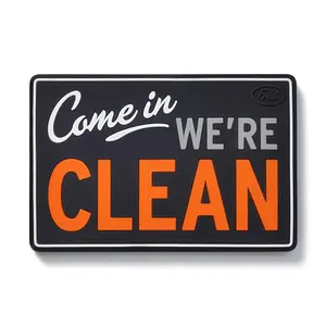 FLIPSIDE - Come In- Reusable Dishwasher Sign- Self Adhesive, Non-Staining Magnet Included