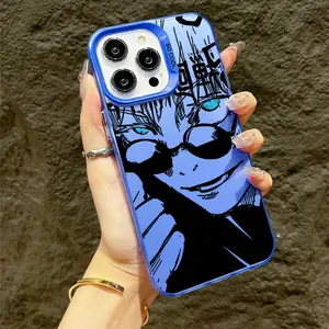 Anime Jujutsus Kaisens Gojo Protective Phone Case Casing Suitable for iPhone 17 16e 16 15 14 13 12 11 Mini Pro Max Air X XR XSMAX 8 7 Plus Anti Fall Matte Back Cover