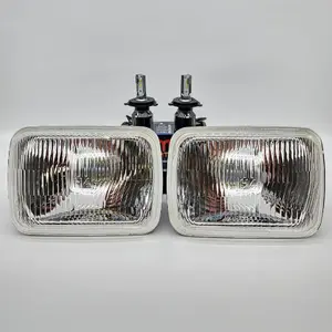 RMS3322M2S - 5x7 (Gen2) Large Square Headlight Conversion Kit with 10,000 LM H4 LED Bulbs