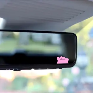 Ditto Peeker Anime Mini Decal Car Sticker Laptop Sticker Pink