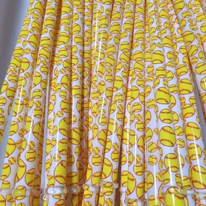 Softball Print Plastic Reusable Straws -Team Bundle of 12 straws