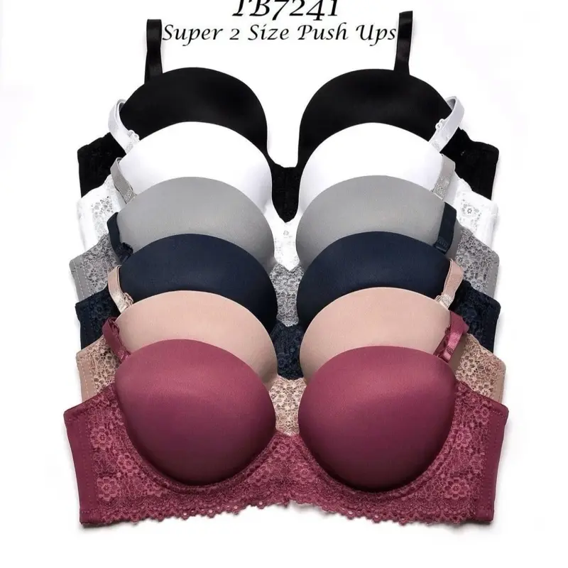 Super push up Doble Padded 3 Hook multiway Demi Bra.NWT I Lumie Brand