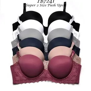 Super push up Doble Padded 3 Hook multiway Demi Bra.NWT I Lumie Brand