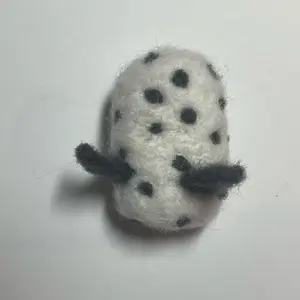 Sea Bunny needle felted plush
