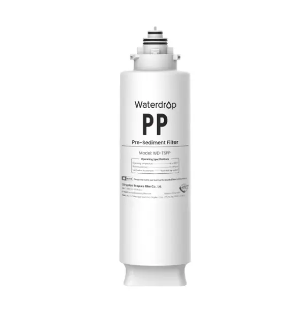 Waterdrop TSPP Under Sink Sediment Water Filter, Replacement TSU-W 3-Stage Ultra-Filtration Under Sink Water Filter System, 1 Pack