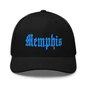 Memphis Trucker Cap Light Blue