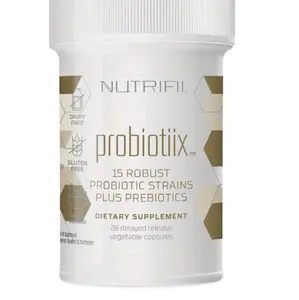 Probiotiix Gut Health, bloating and weight management assistance. Probiotic and Prebiotics support mood , nutrient absorption, and immunity.