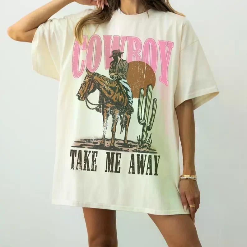 Comfort Colors Western Vintage T-Shirt, Desert Heritage Graphic Tee, Distressed Cowgirl Top, Country Concert Shirt