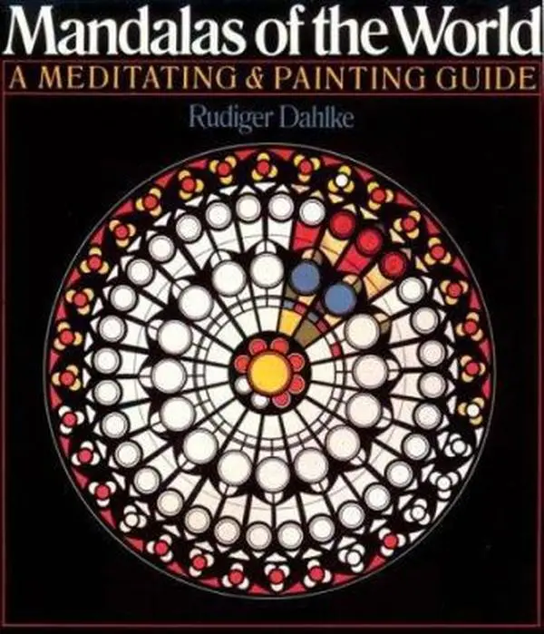 USED Book - Mandalas Of The World: A Meditating & Painting Guide by Rudiger Dahlke (Paperback) - english