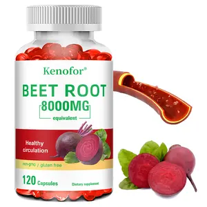 Beetroot Health Supplement — Supports Cardiovascular and Immune Health — 120 Capsules